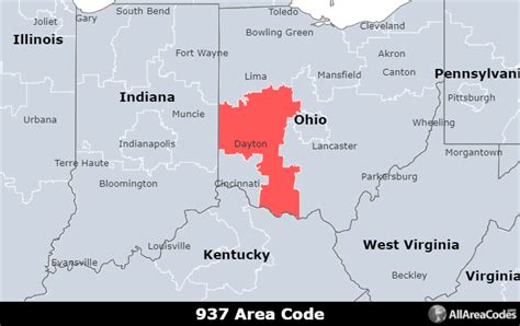 Location of 937 area code - Jan 9, 2024 · 614: The 614 area code serves the central region of Ohio, encompassing the city of Columbus and its nearby areas. If you’re planning to call someone in Columbus or its vicinity, you’ll need to dial the 614 area code. 937: The 937 area code is designated for the western part of Ohio, covering cities such as Dayton, Springfield, and Kettering.